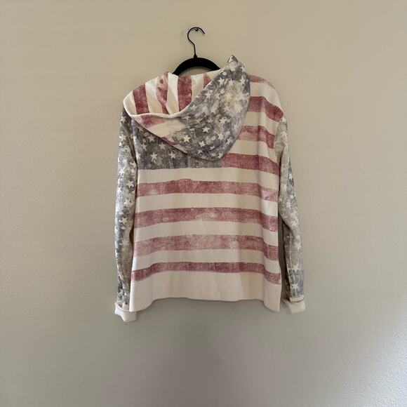 Polo Ralph Lauren American flag full zip up Hooded sweater - Picture 5 of 5